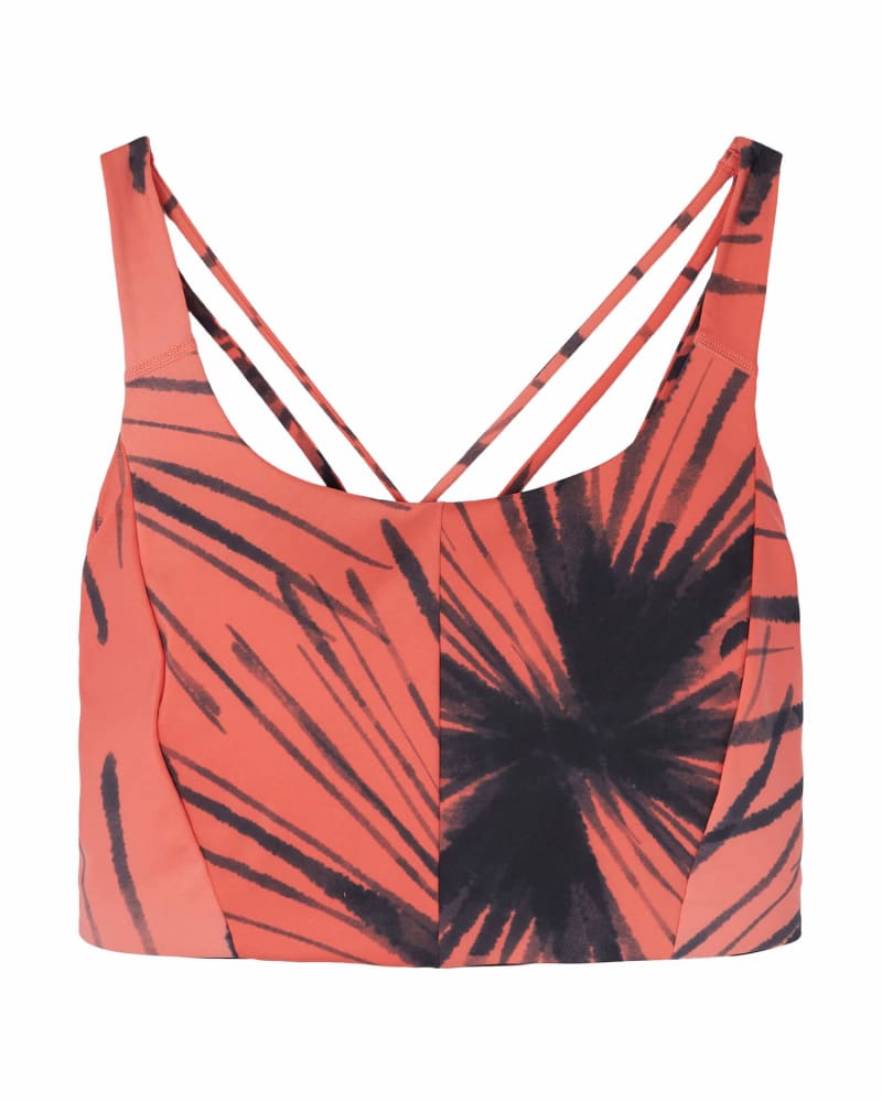 Front of a size 1X Adidas x 11 Honoré Medium Support Bra in Trasca by Adidas x 11 Honoré. | dia_product_style_image_id:281940